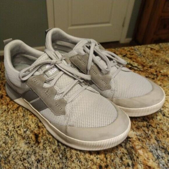 Womens Sorel Out N About 3 Waterproof Sneakers Gray Sz 9.5 - Picture 4 of 12